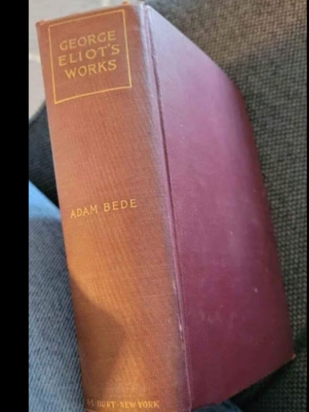 George eliot's works Adam bede book
